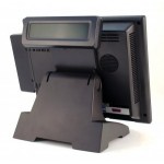 Touch Dynamic BR-CUSTDISPLAY Integrated Rear Display, 2X20 VFD, Top Mounting for Breeze